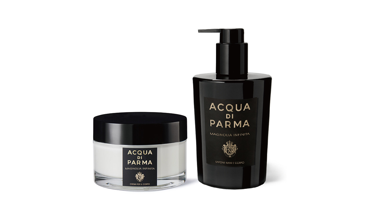 ACQUA DI PARMA  「マグノリア インフィニタ」よりボディケアシリーズ新登場